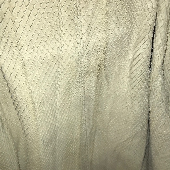 Tammi lyn silver python skin large cross body bag - Picture 7 of 7